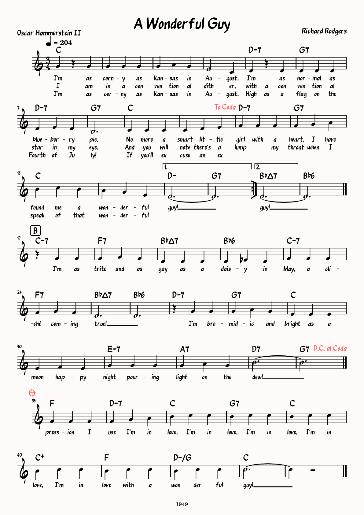 Sheet Music